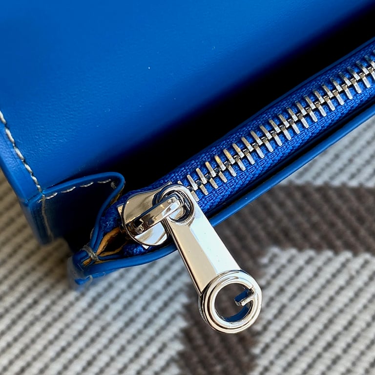 Goyard Richelieu Wallet Blue - 2