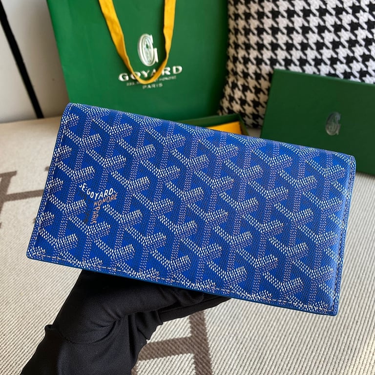 Goyard Richelieu Wallet Blue - 11