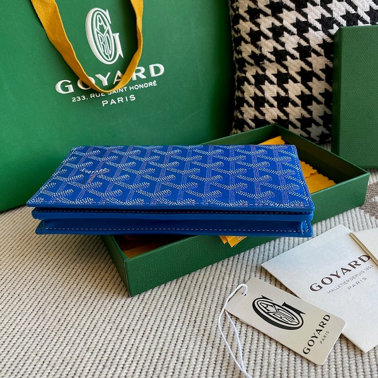 Goyard Richelieu Wallet Blue - 13