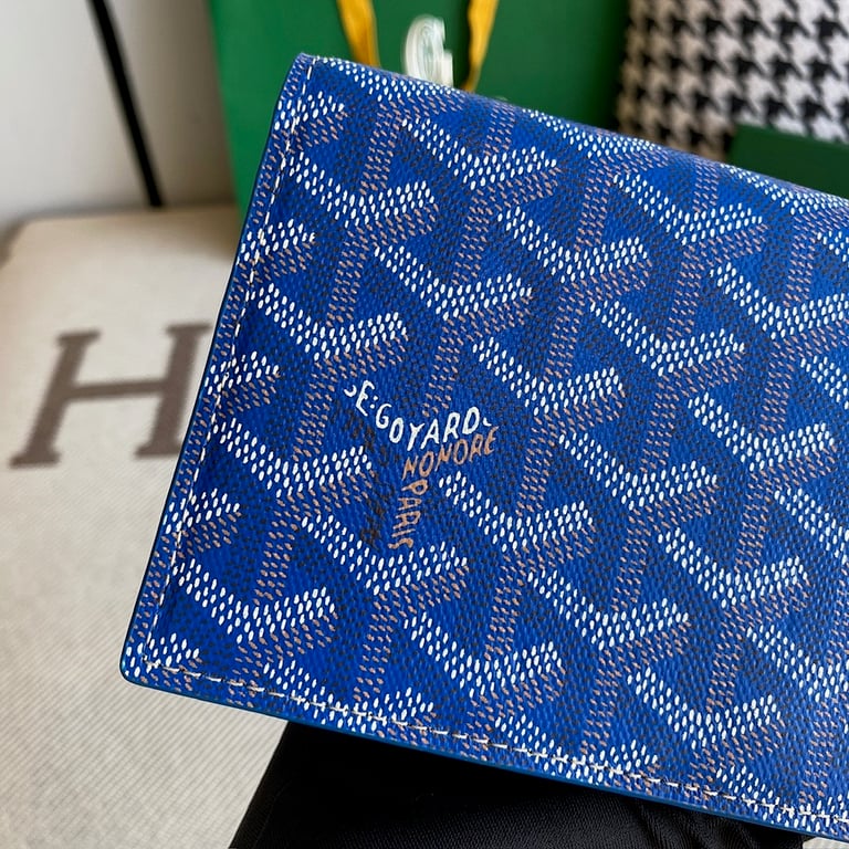 Goyard Richelieu Wallet Blue - 6