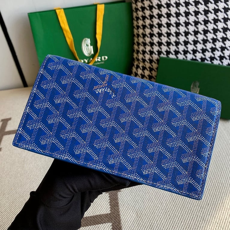 Goyard Richelieu Wallet Blue - 9