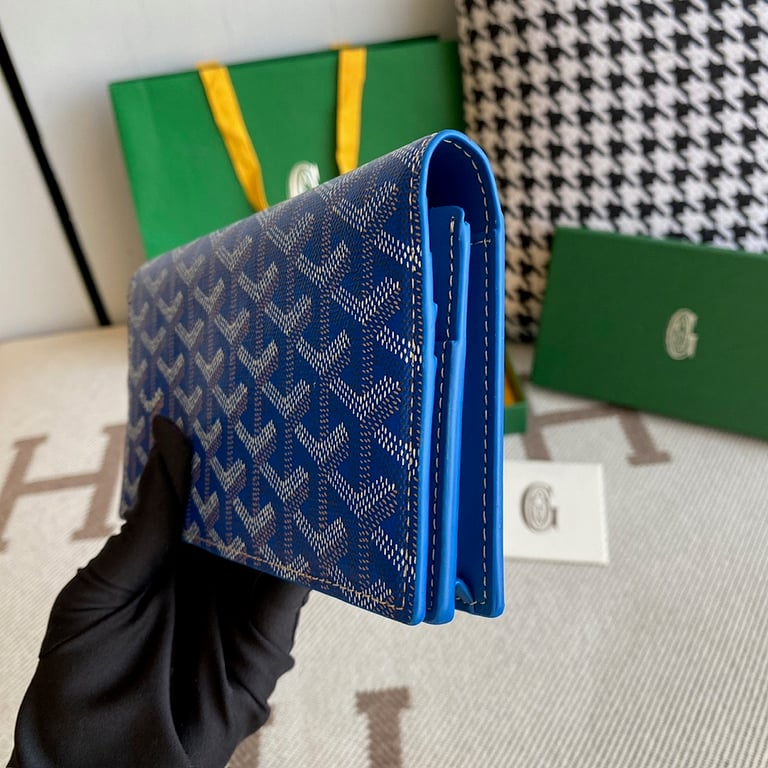 Goyard Richelieu Wallet Blue - 10