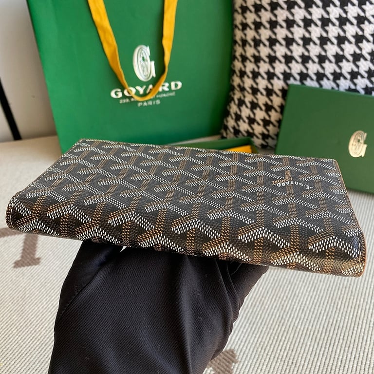 Goyard Richelieu Wallet Black/Tan - 11