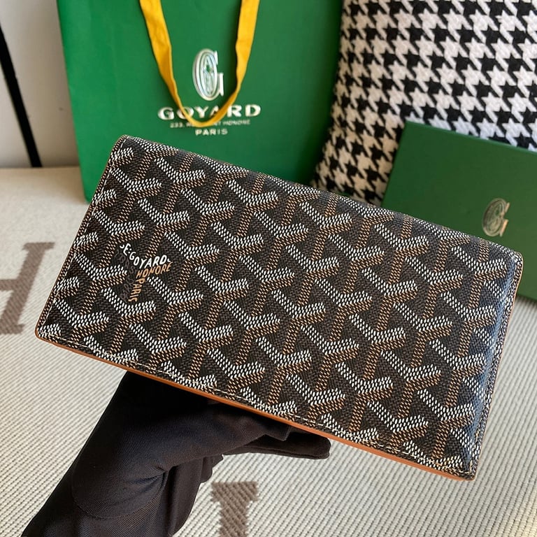 Goyard Richelieu Wallet Black/Tan - 13