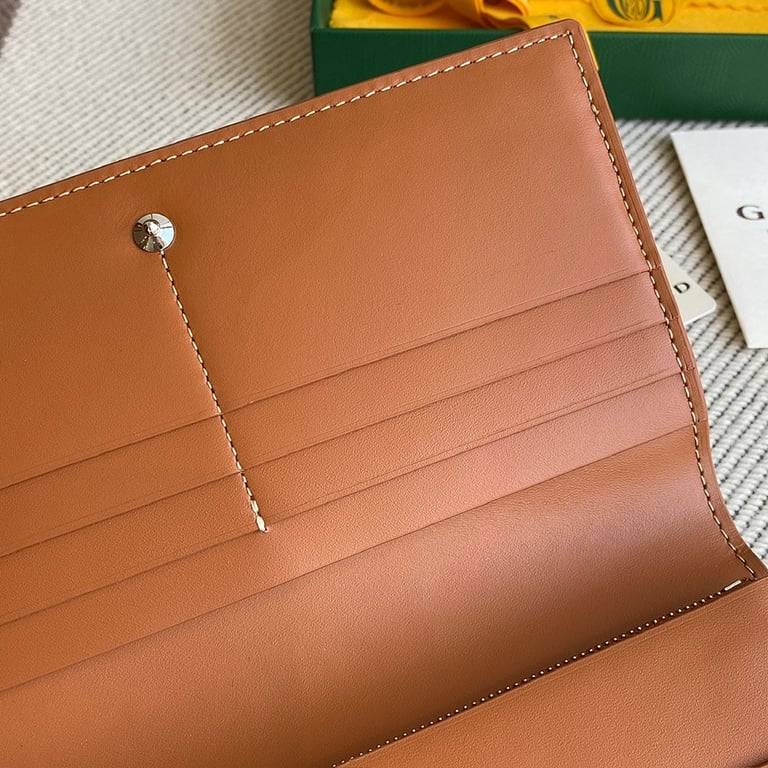 Goyard Richelieu Wallet Black/Tan - 5