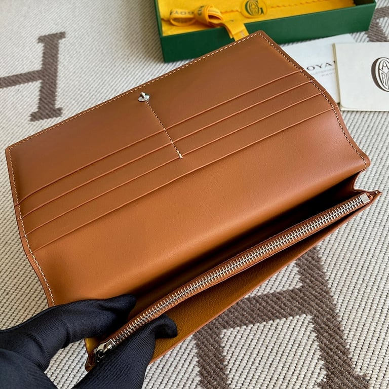 Goyard Richelieu Wallet Black/Tan - 7