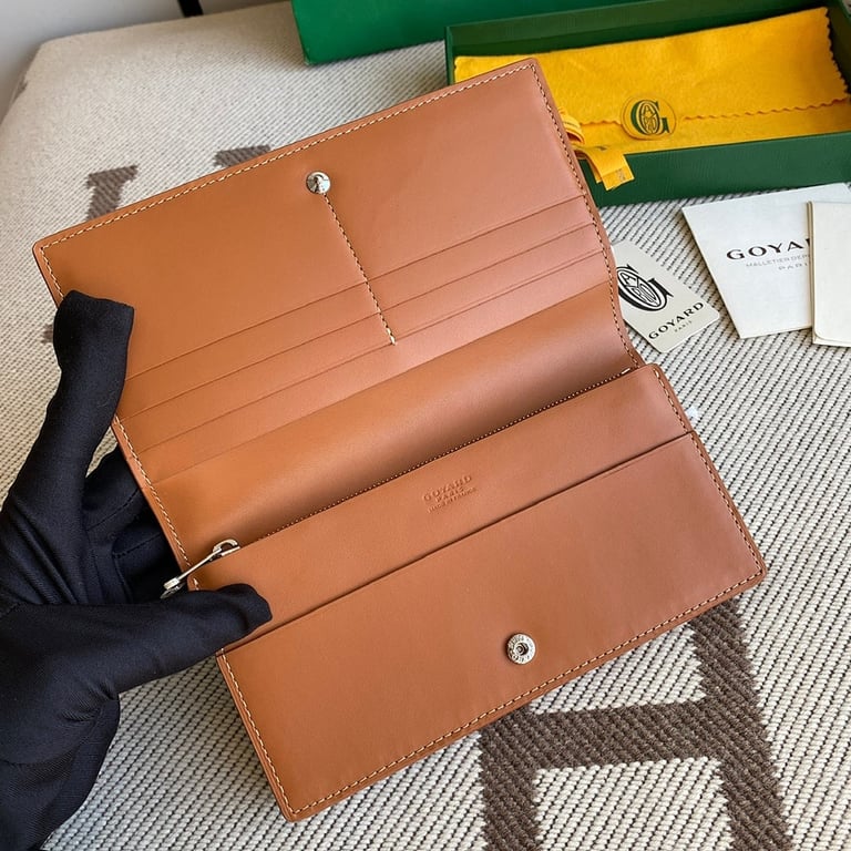 Goyard Richelieu Wallet Black/Tan - 8