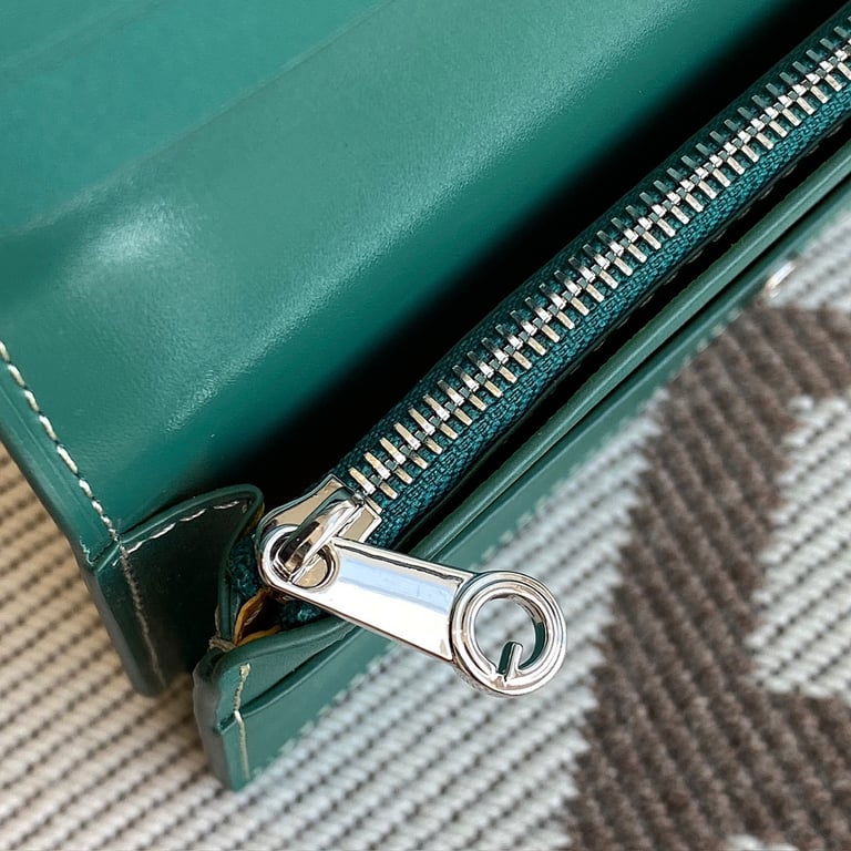 Goyard Richelieu Long Wallet Green - 2