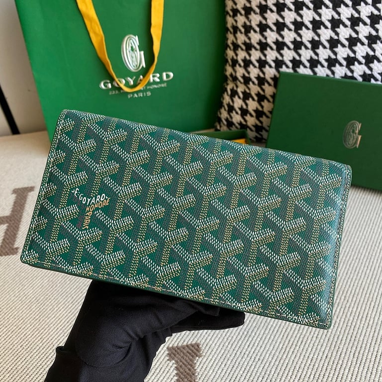 Goyard Richelieu Long Wallet Green - 11