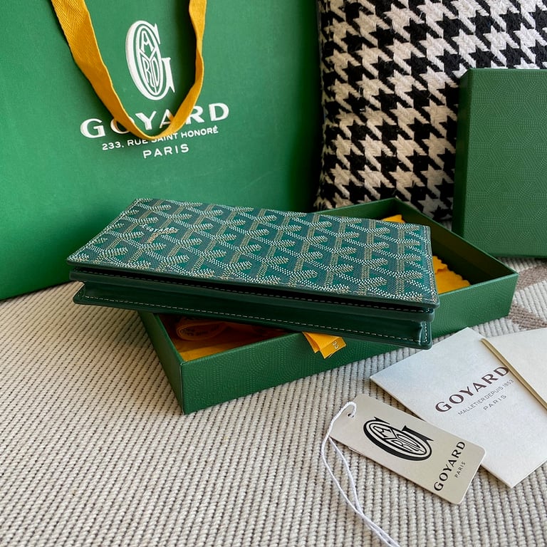 Goyard Richelieu Long Wallet Green - 13