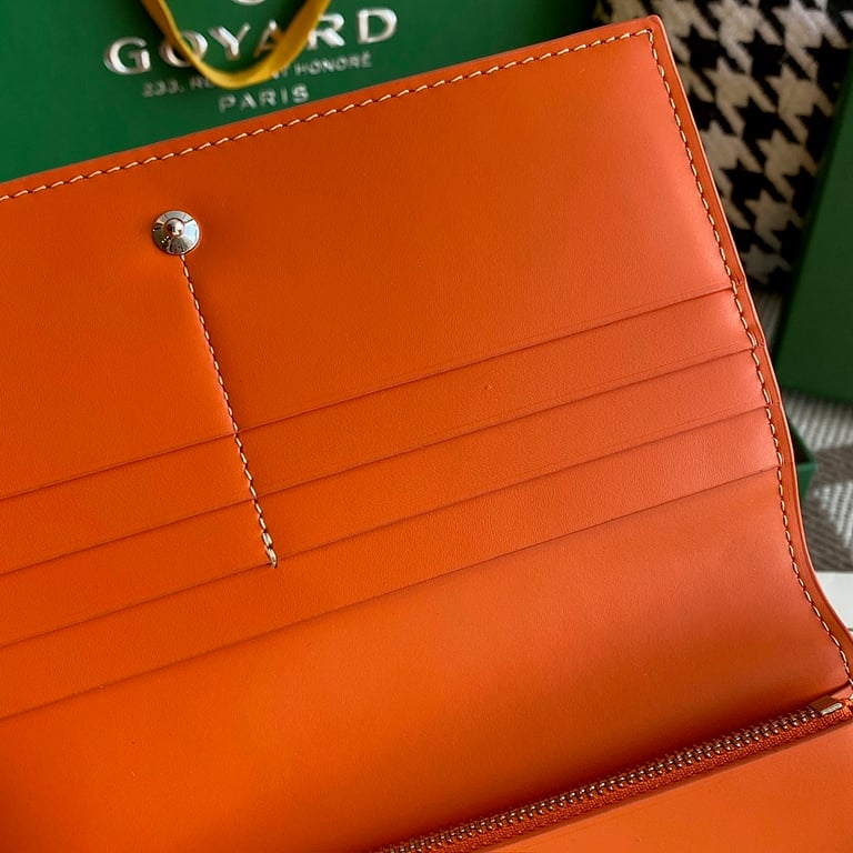 Goyard Richelieu Wallet Orange - 3