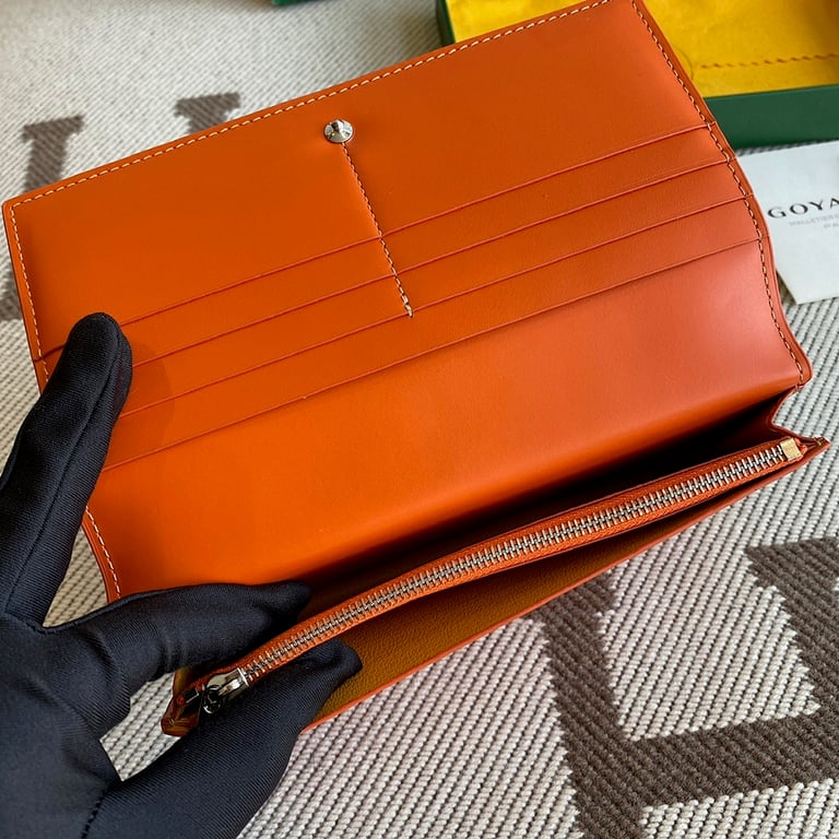 Goyard Richelieu Wallet Orange - 7