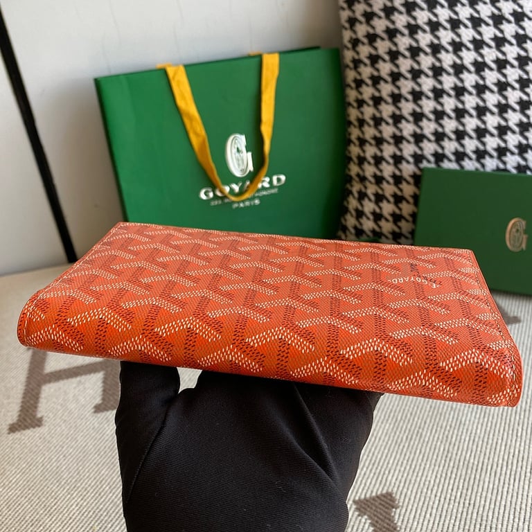 Goyard Richelieu Wallet Orange - 9