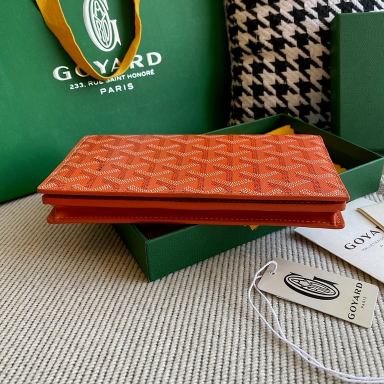 Goyard Richelieu Wallet Orange - 10