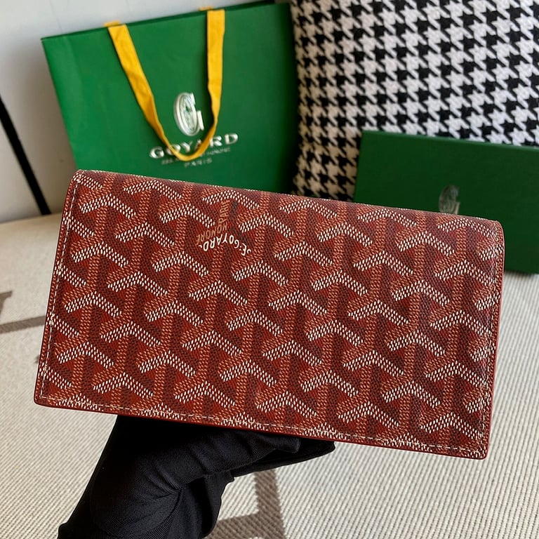 Goyard Richelieu Long Wallet Burgundy - 11