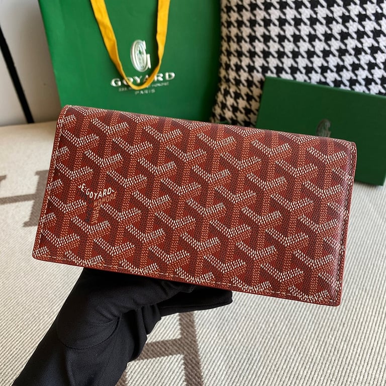 Goyard Richelieu Long Wallet Burgundy - 13