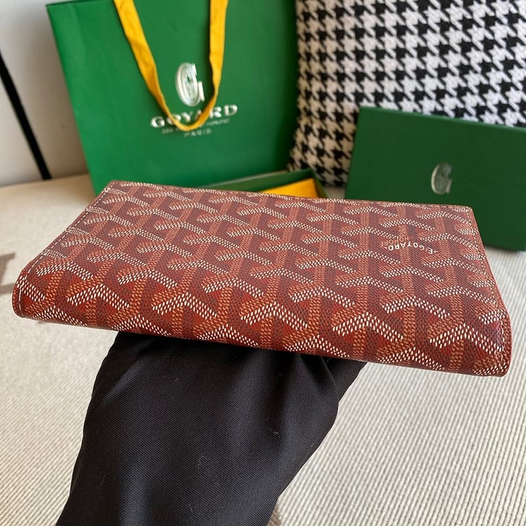 Goyard Richelieu Long Wallet Burgundy - 10