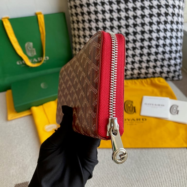 Goyard Matignon Long Wallet Red - 7