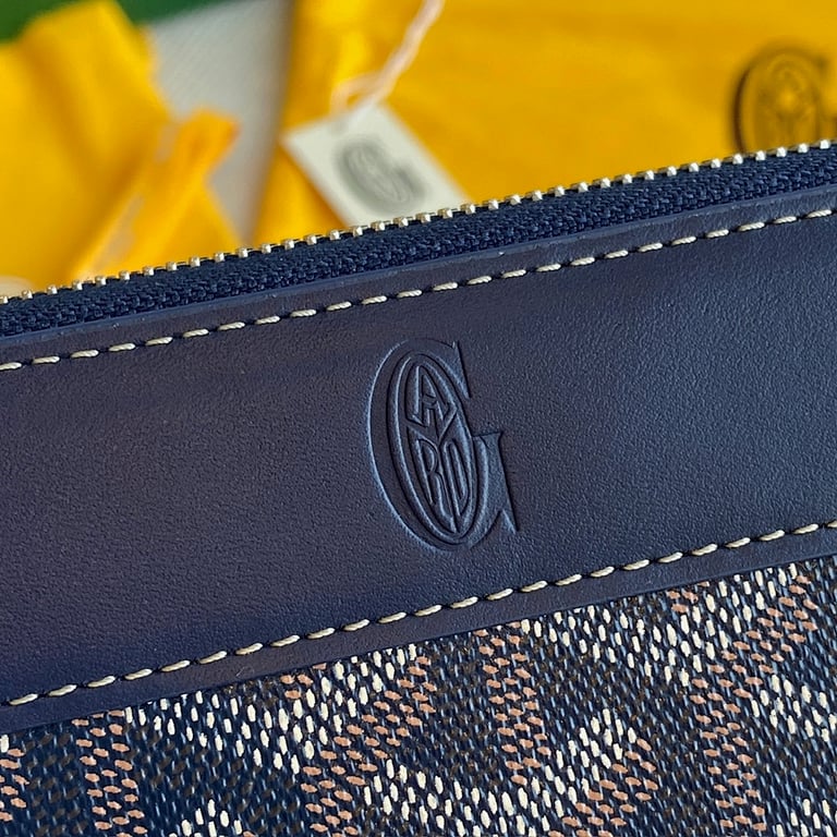 Goyard Matignon Wallet Blue - 3