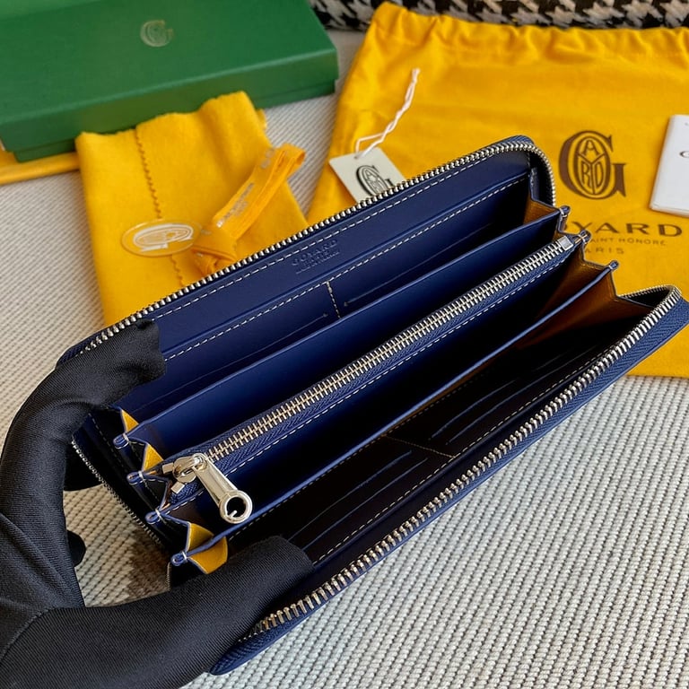 Goyard Matignon Wallet Blue - 5