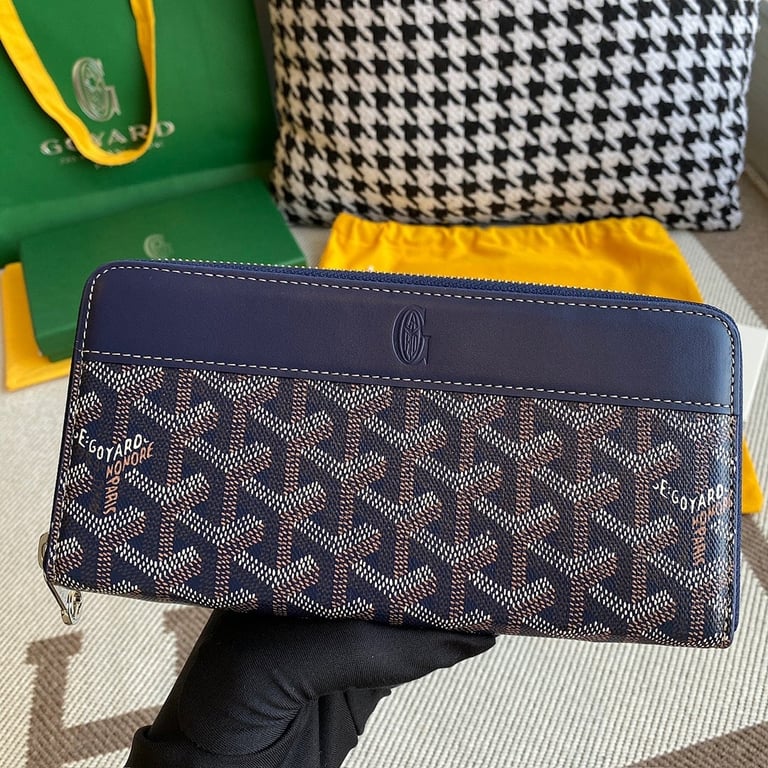 Goyard Matignon Wallet Blue - 9