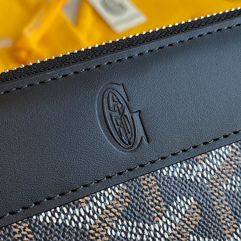 Goyard Matignon Long Wallet Black/Tan - 3
