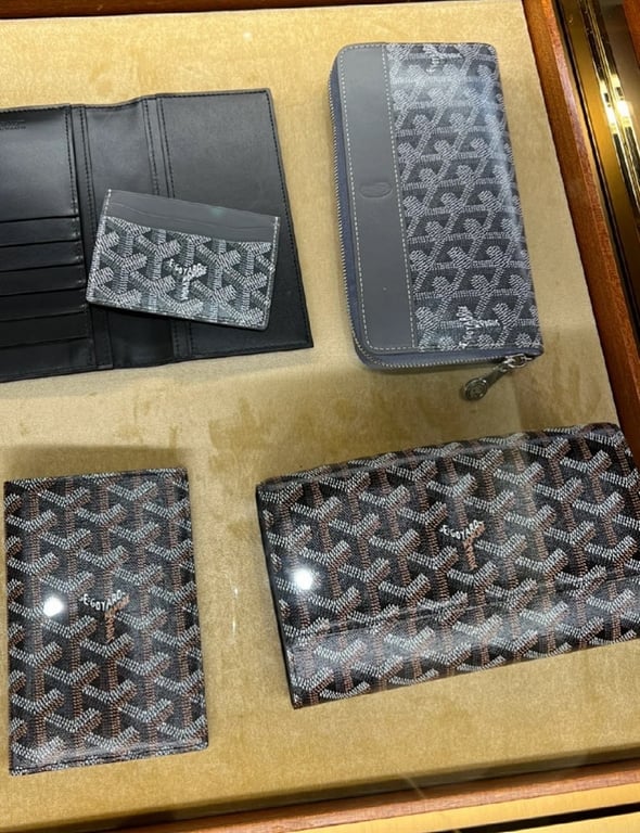 Goyard Matignon GM Wallet Grey - 2