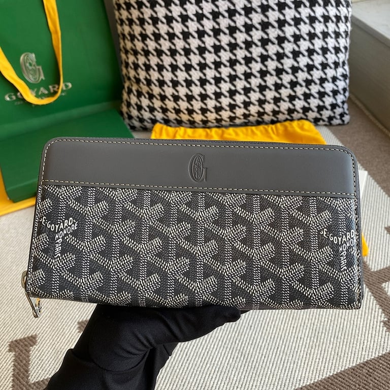 Goyard Matignon GM Wallet Grey - 11
