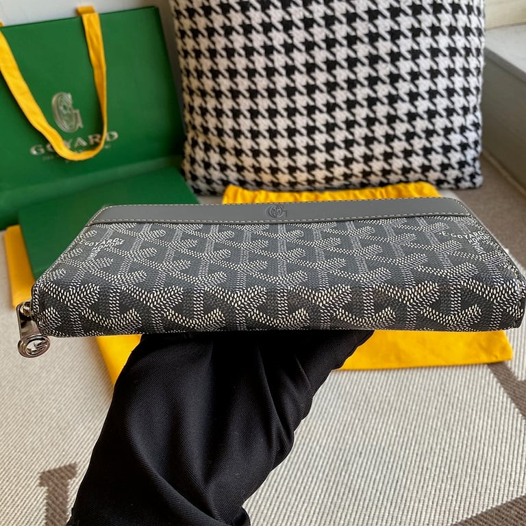 Goyard Matignon GM Wallet Grey - 8