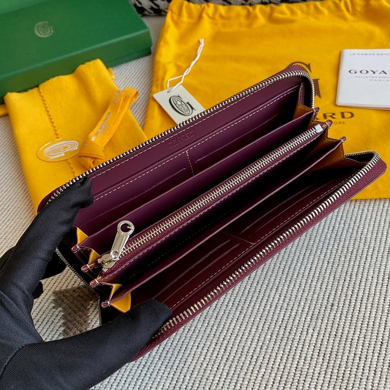 Goyard Matignon Wallet Burgundy - 5