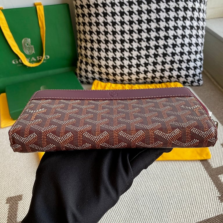 Goyard Matignon Wallet Burgundy - 7