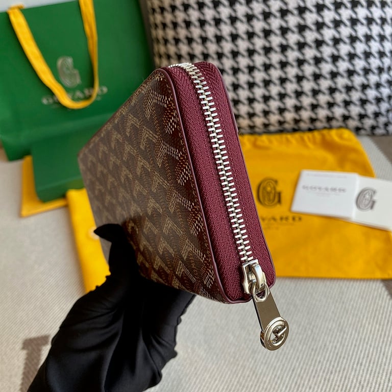 Goyard Matignon Wallet Burgundy - 8