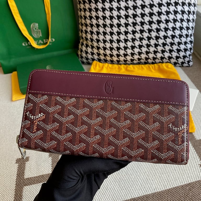 Goyard Matignon Wallet Burgundy - 9