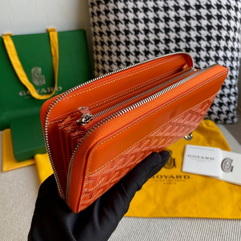 Goyard Matignon GM Wallet Orange - 4