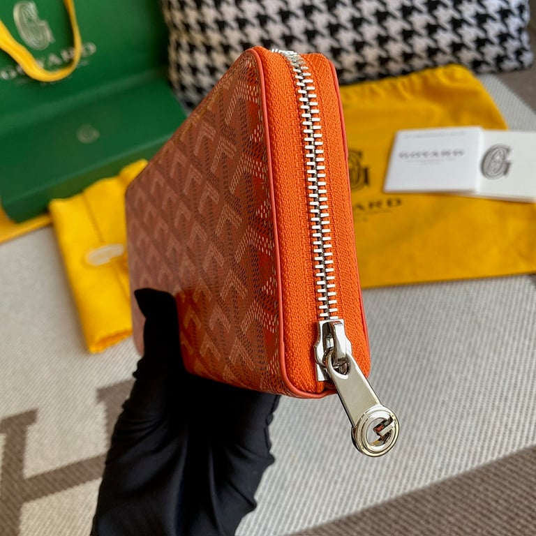 Goyard Matignon GM Wallet Orange - 7