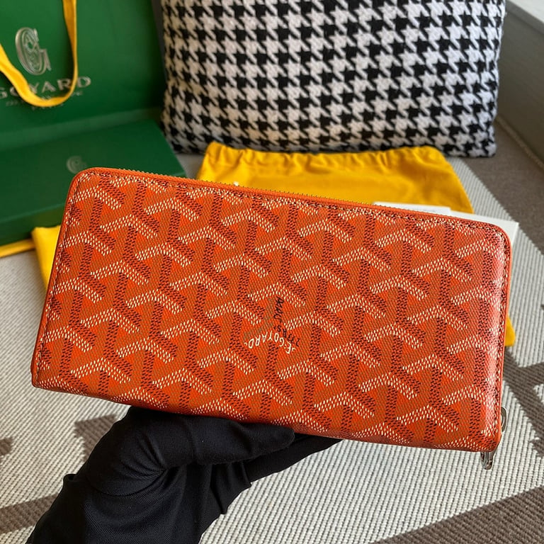 Goyard Matignon GM Wallet Orange - 8