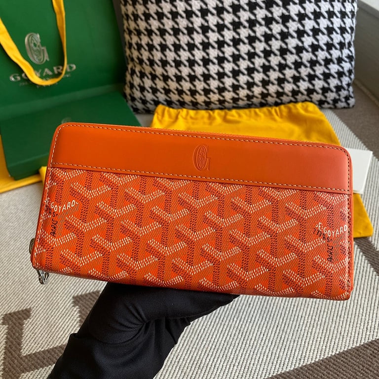 Goyard Matignon GM Wallet Orange - 9