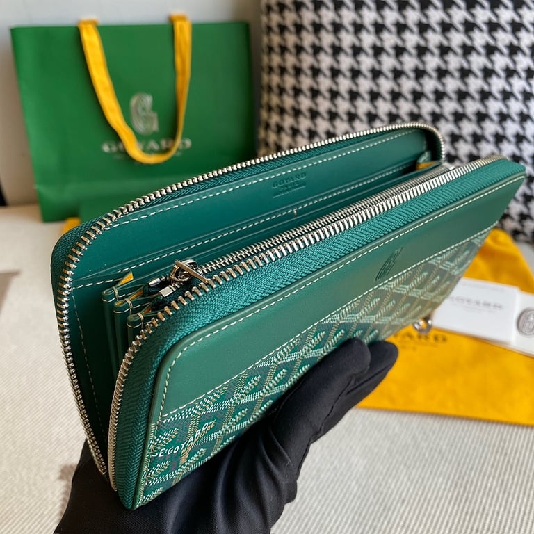 Goyard Matignon Wallet Green - 4
