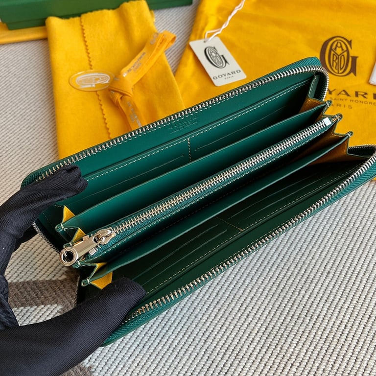Goyard Matignon Wallet Green - 5