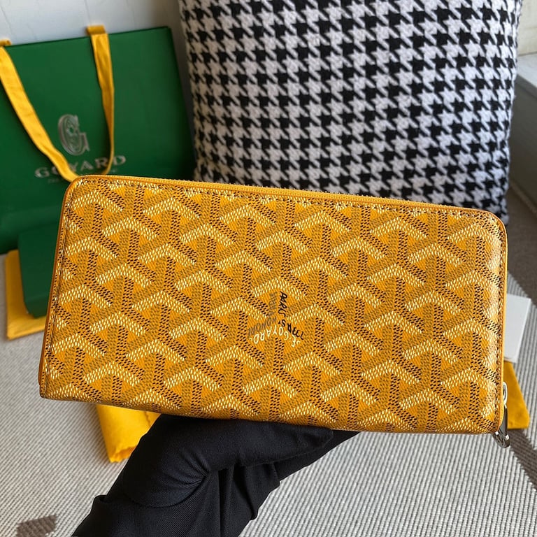 Goyard Matignon Long Wallet Yellow - 8