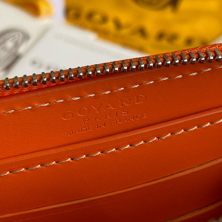 Goyard Matignon Zip Wallet Orange - 3