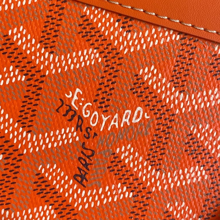 Goyard Matignon Zip Wallet Orange - 5