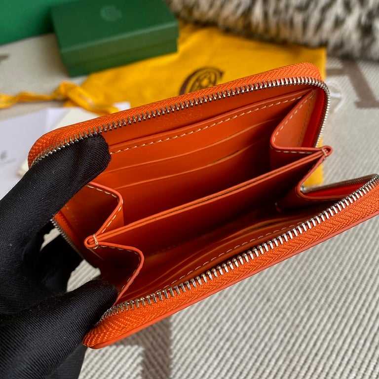 Goyard Matignon Zip Wallet Orange - 7