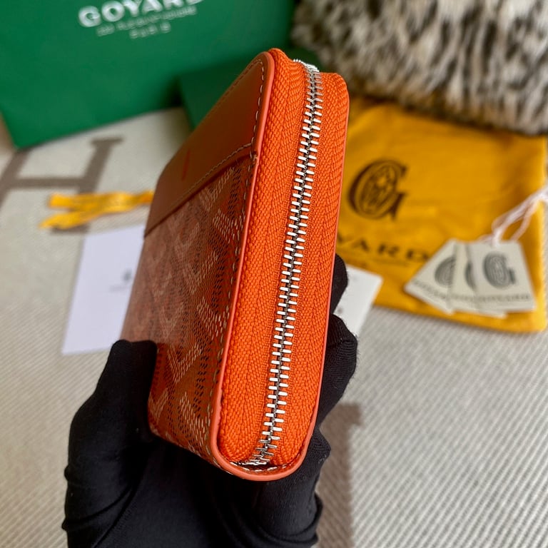 Goyard Matignon Zip Wallet Orange - 8