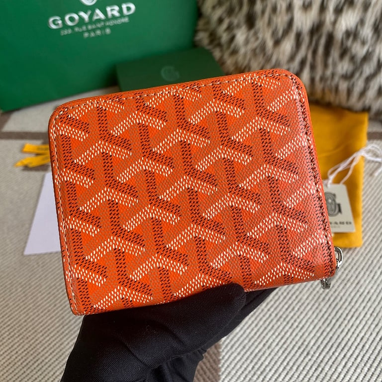 Goyard Matignon Zip Wallet Orange - 9