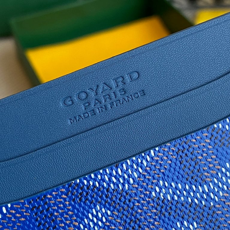 Goyard Saint Sulpice Card Holder Blue - 4