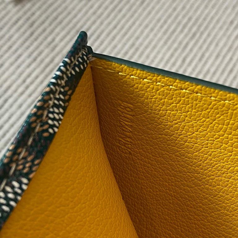 Goyard Goyardine Long Wallet Green - 3