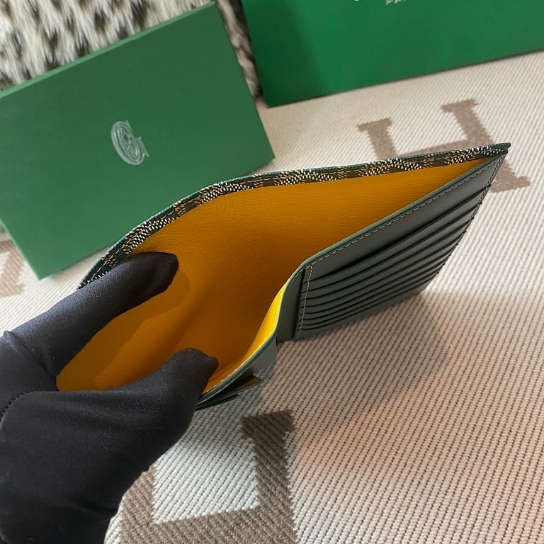 Goyard Goyardine Long Wallet Green - 4