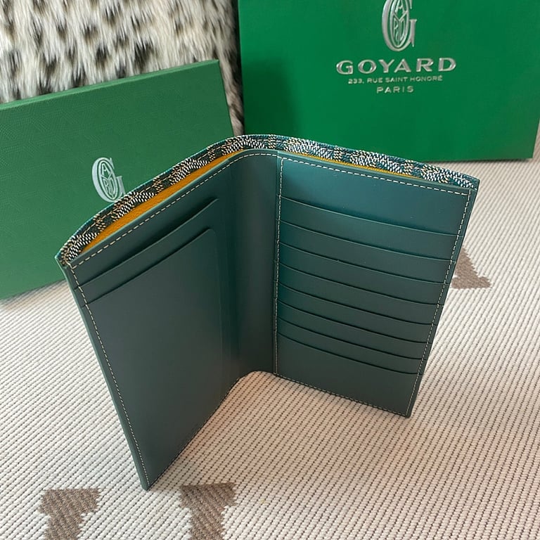 Goyard Goyardine Long Wallet Green - 5