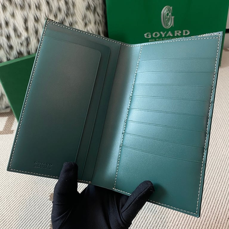 Goyard Goyardine Long Wallet Green - 6